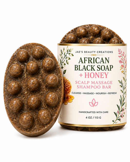 African Black soap Shampoo Bars