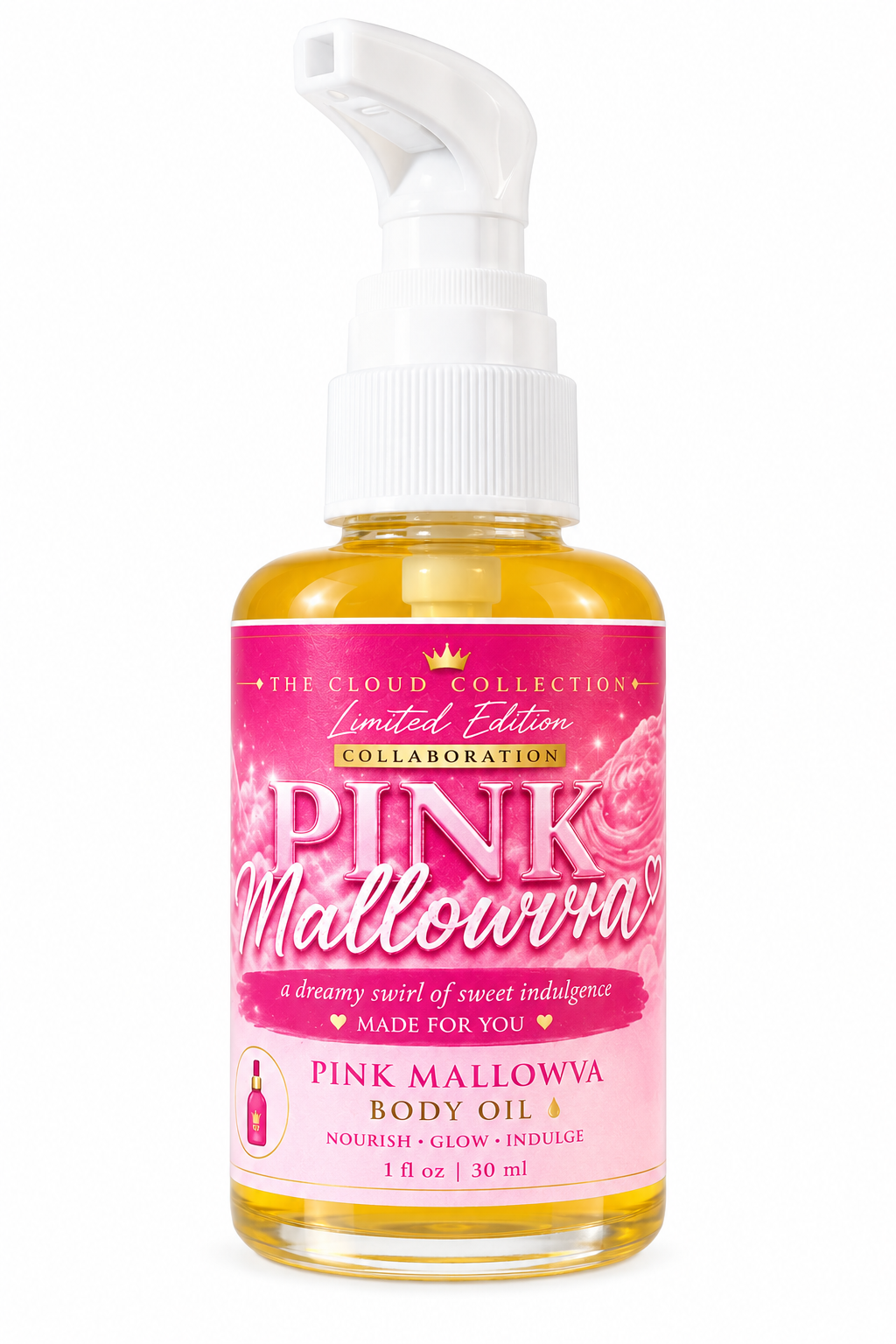 Pink Mallowva body oil