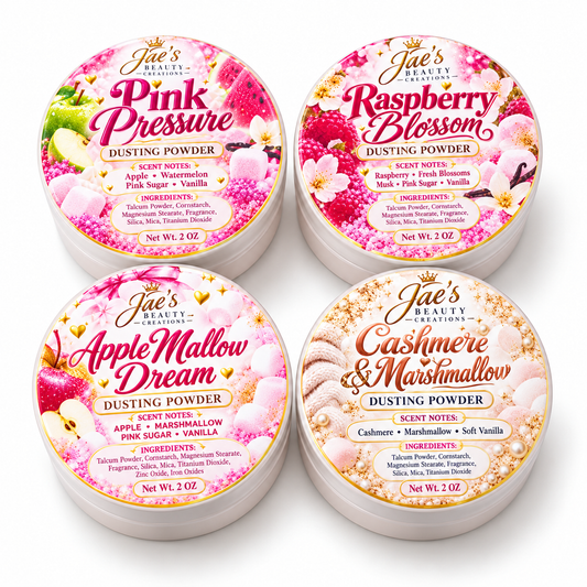 4 -2oz Dusting Powder Collection