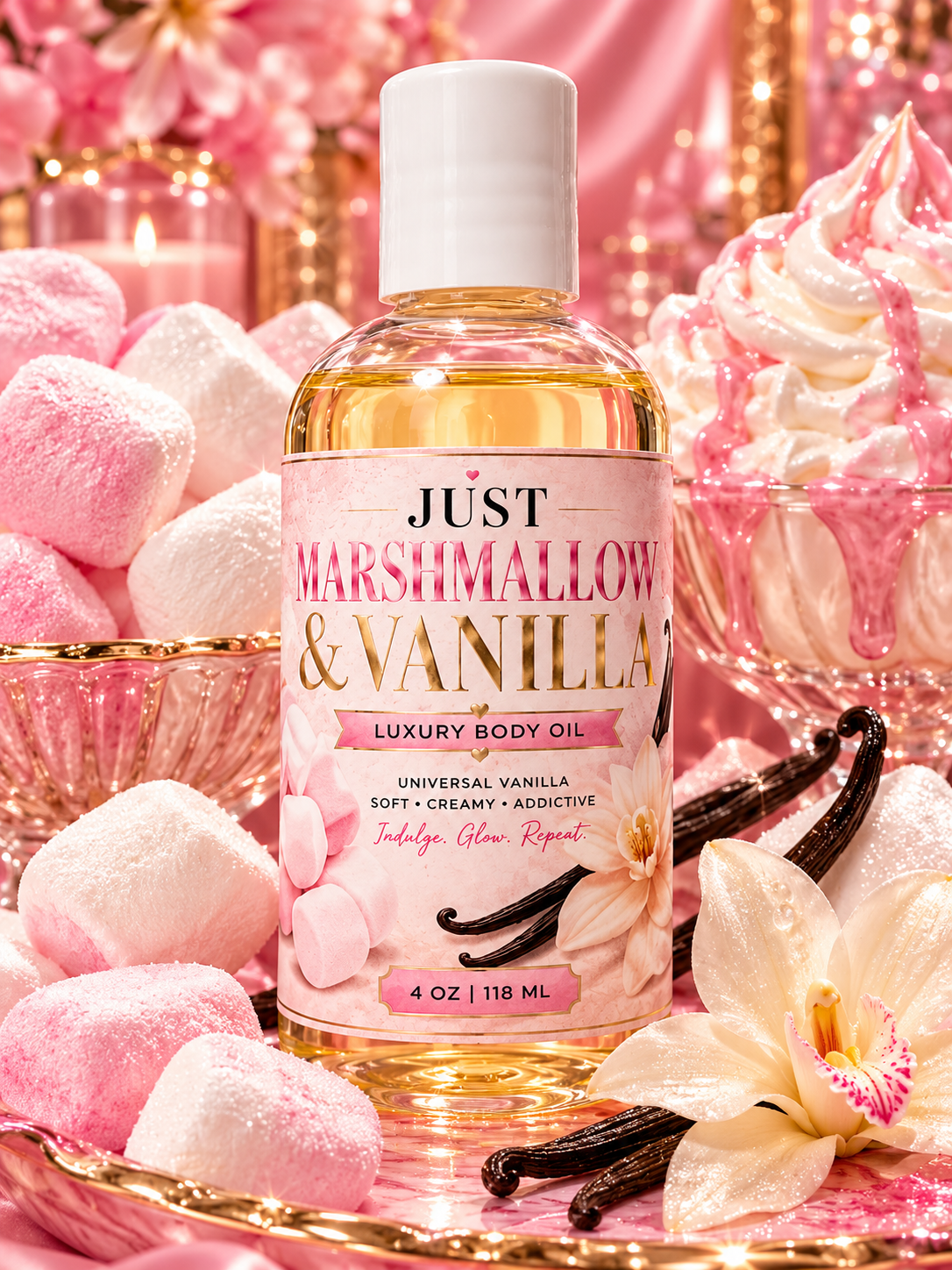 Just Marshmallows & Vanilla Body Oil