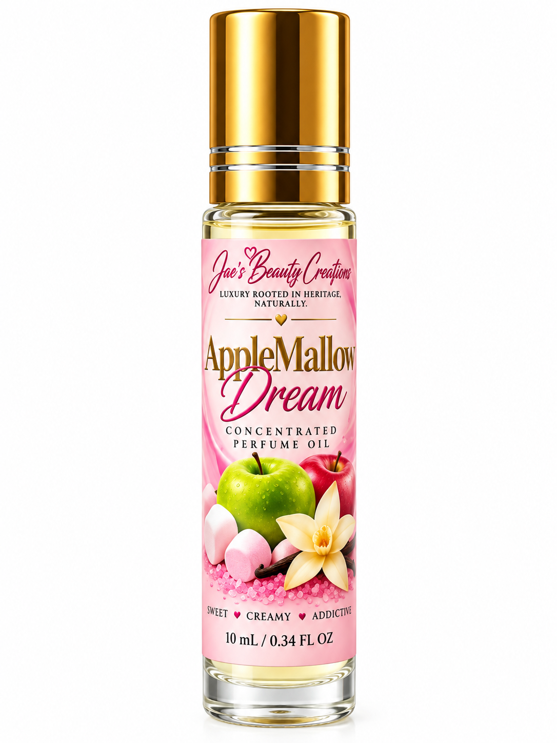 AppleMallow Dream™ Concentrated Perfume Oil – 10 mL Roll-On