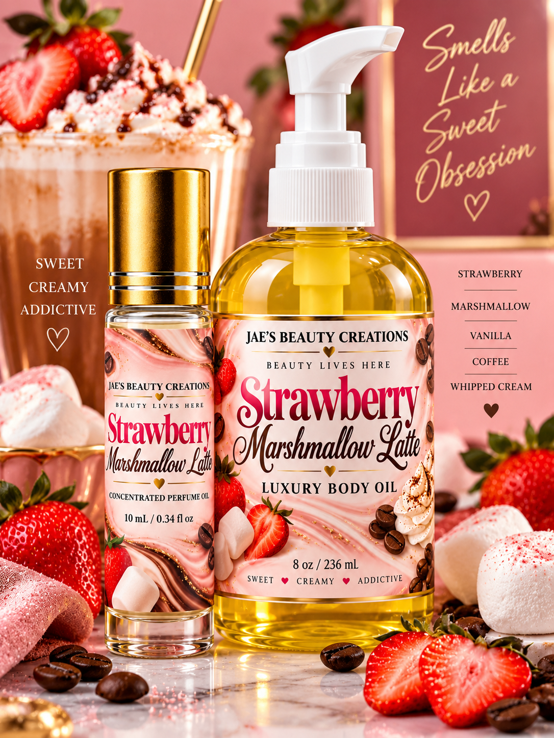 Strawberry Marshmallow Latte Bundle